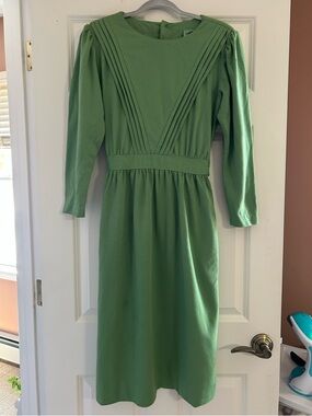 Lanz originals vintage Kelly Green dress